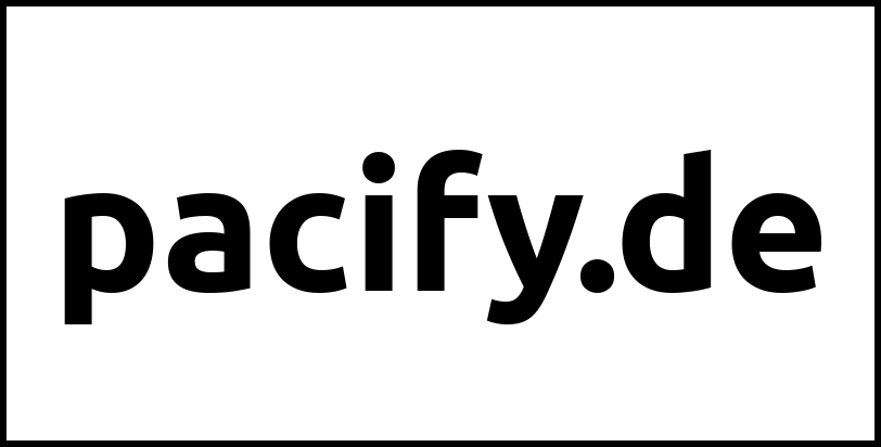 pacify.de