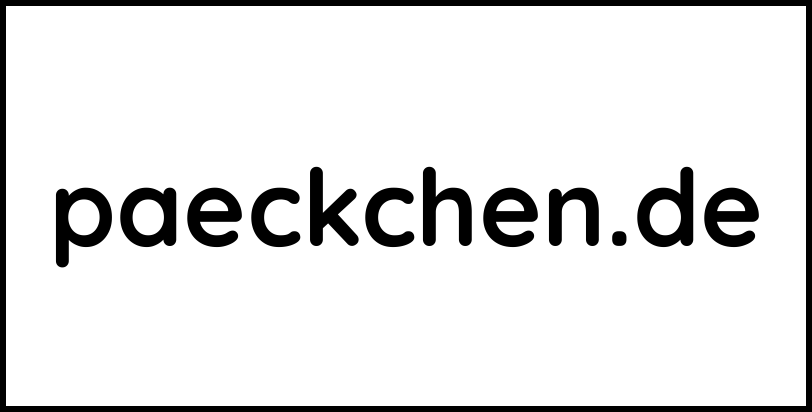 paeckchen.de