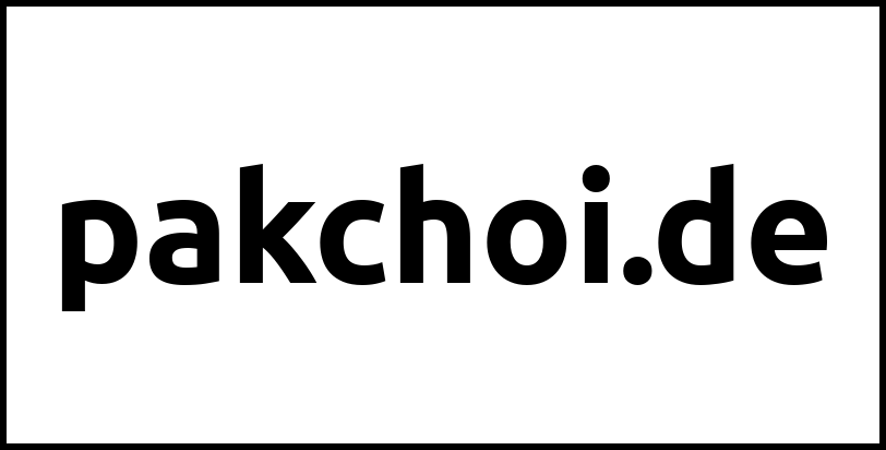 pakchoi.de