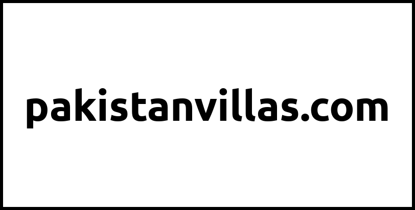 pakistanvillas.com