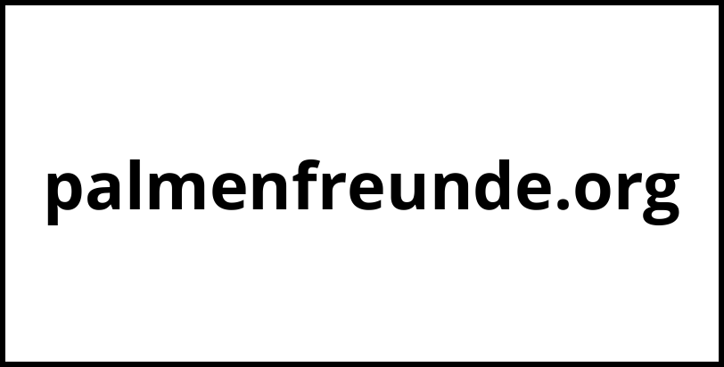 palmenfreunde.org