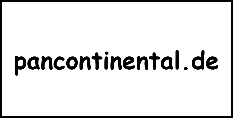 pancontinental.de