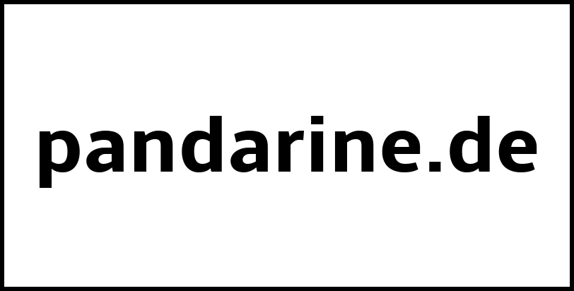 pandarine.de