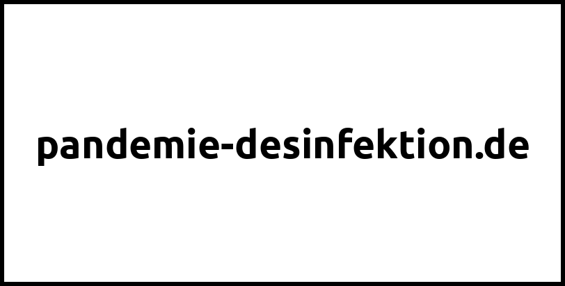 pandemie-desinfektion.de