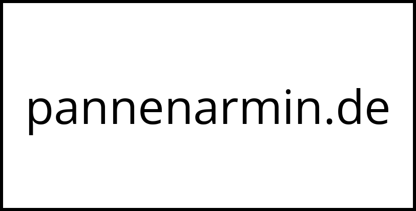 pannenarmin.de