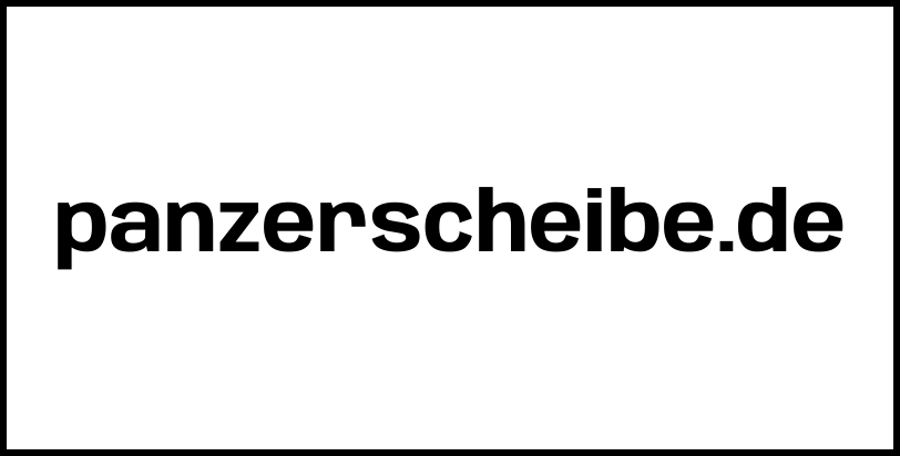 panzerscheibe.de