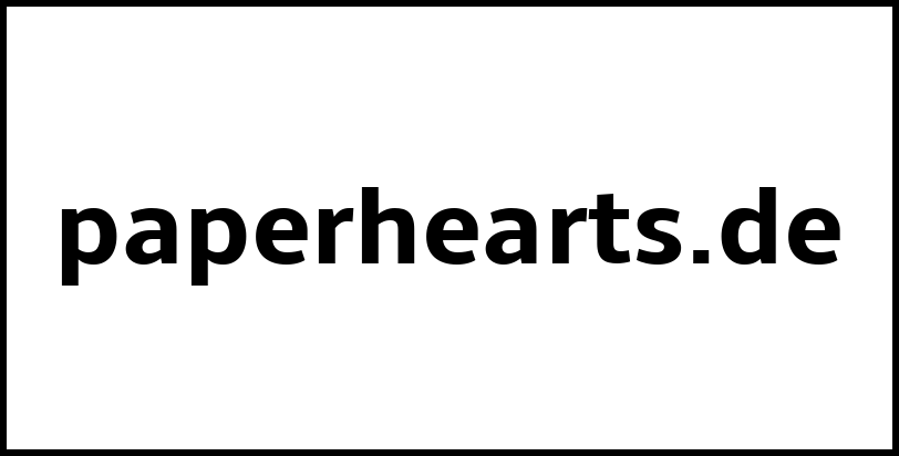 paperhearts.de