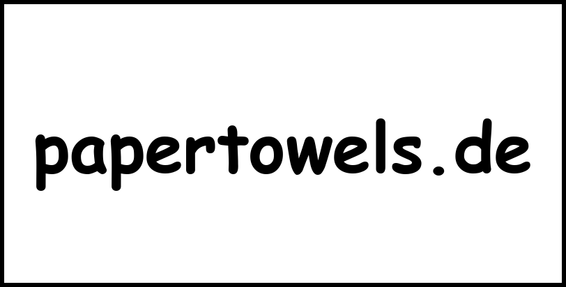 papertowels.de