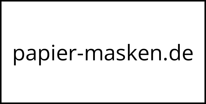 papier-masken.de