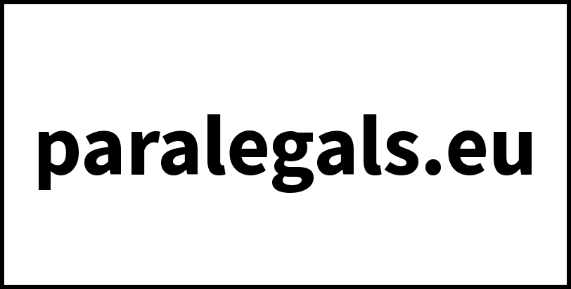 paralegals.eu