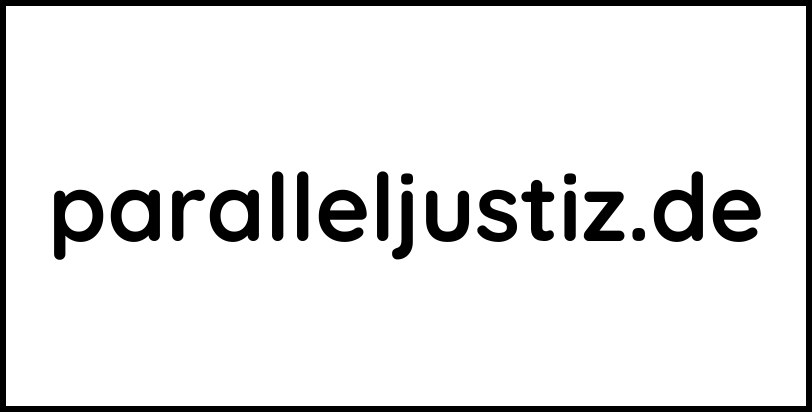 paralleljustiz.de