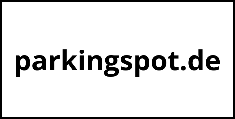 parkingspot.de