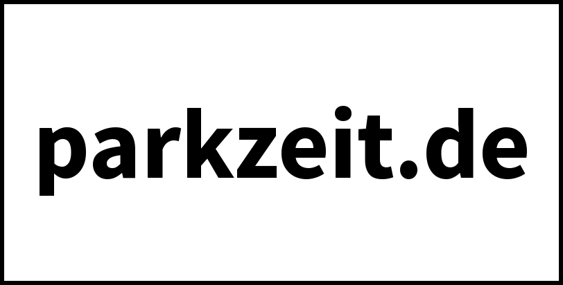 parkzeit.de