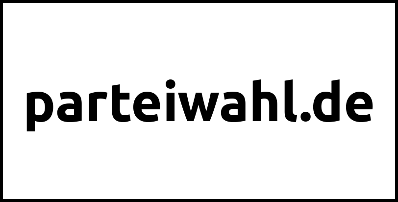 parteiwahl.de