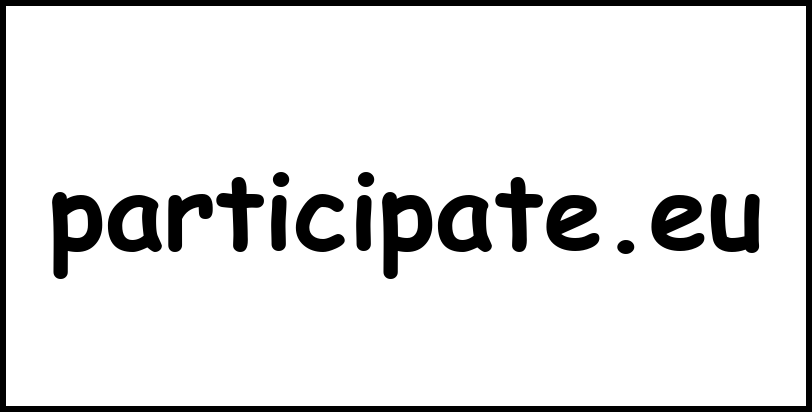 participate.eu