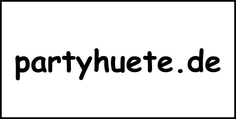 partyhuete.de