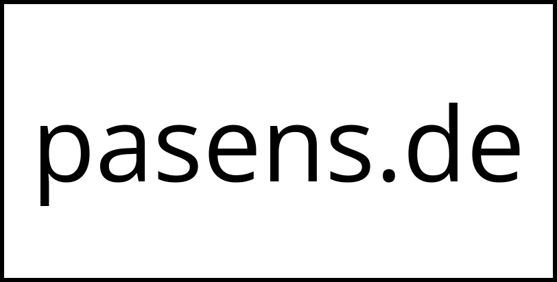 pasens.de