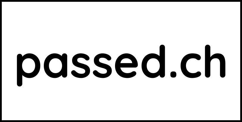 passed.ch