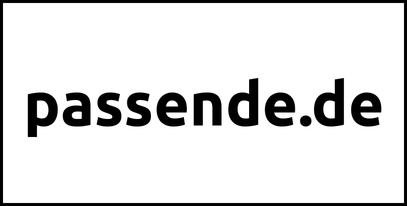 passende.de