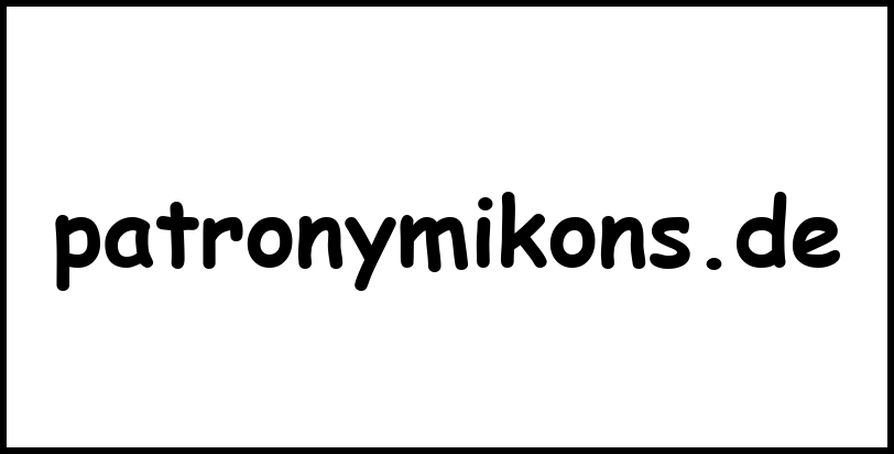 patronymikons.de