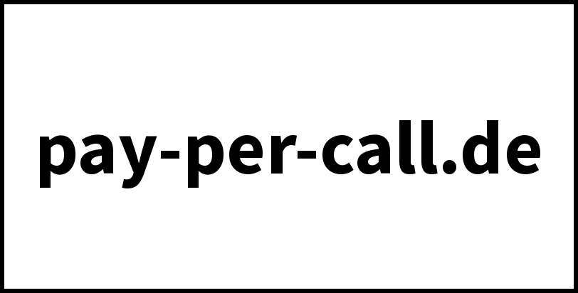 pay-per-call.de