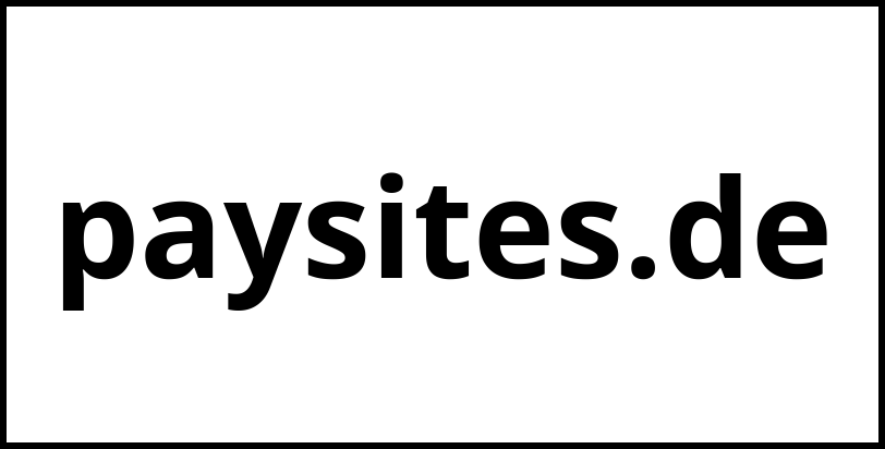 paysites.de