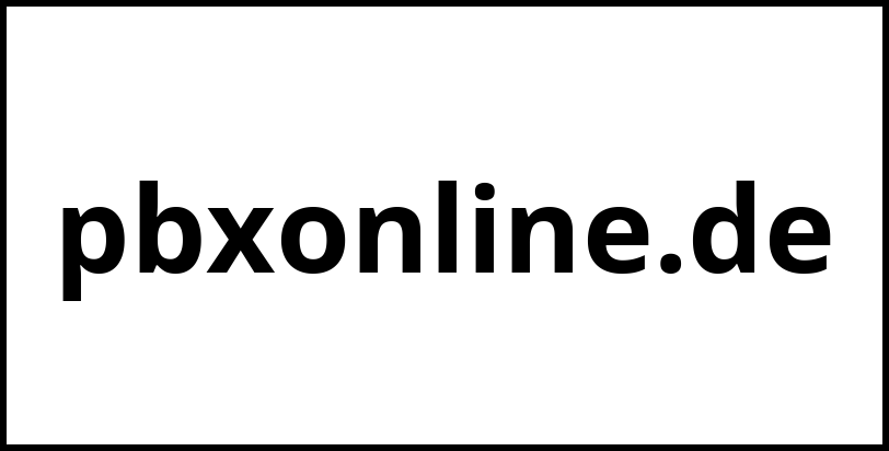 pbxonline.de