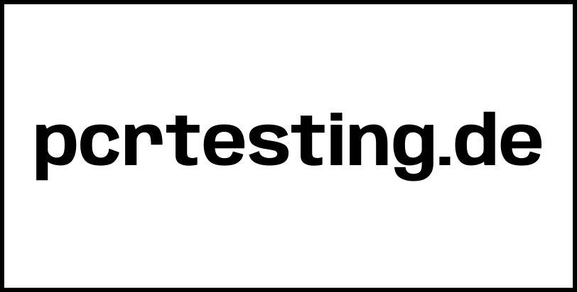 pcrtesting.de