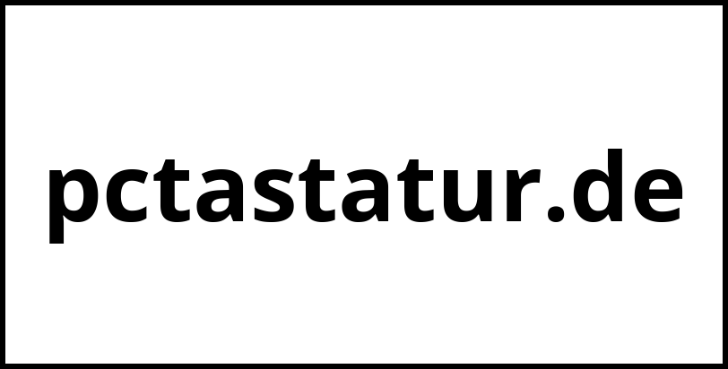 pctastatur.de