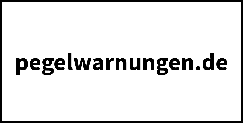 pegelwarnungen.de