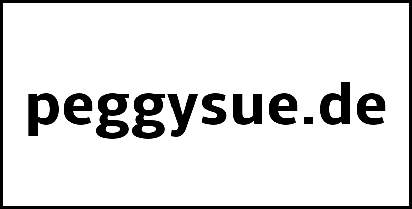 peggysue.de