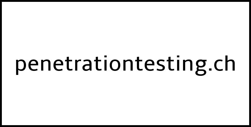 penetrationtesting.ch