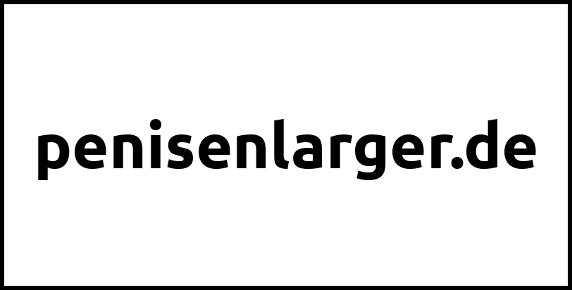 penisenlarger.de