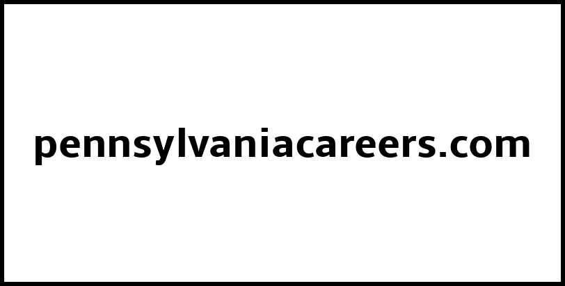 pennsylvaniacareers.com