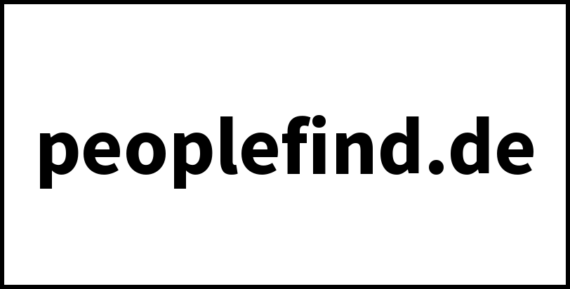 peoplefind.de