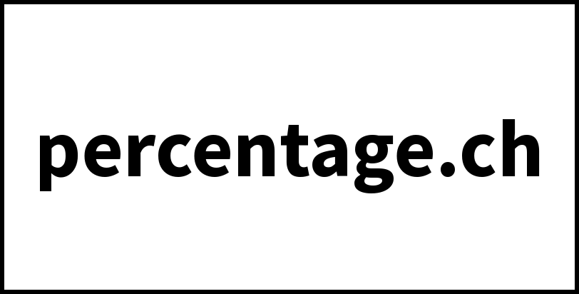 percentage.ch