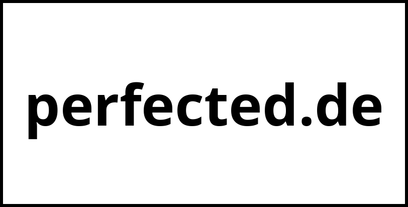 perfected.de