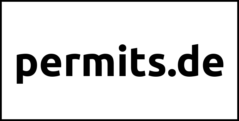 permits.de