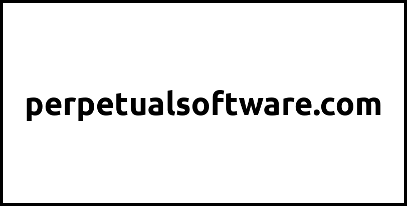 perpetualsoftware.com