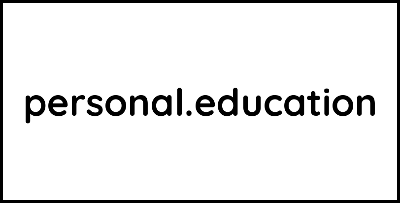 personal.education