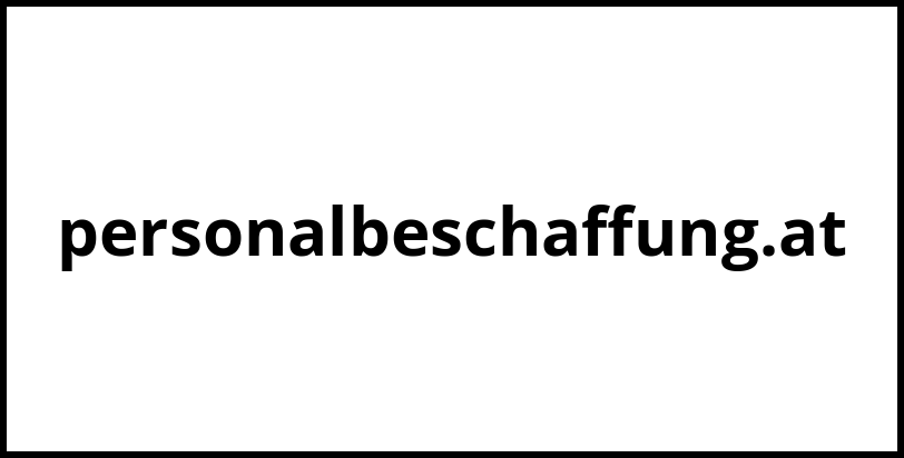 personalbeschaffung.at