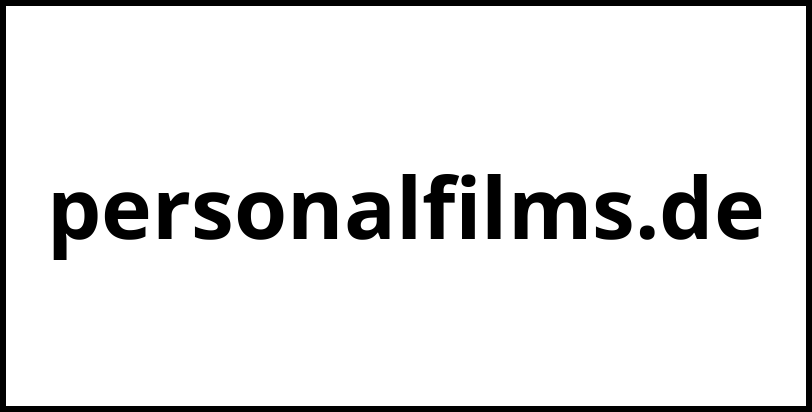 personalfilms.de