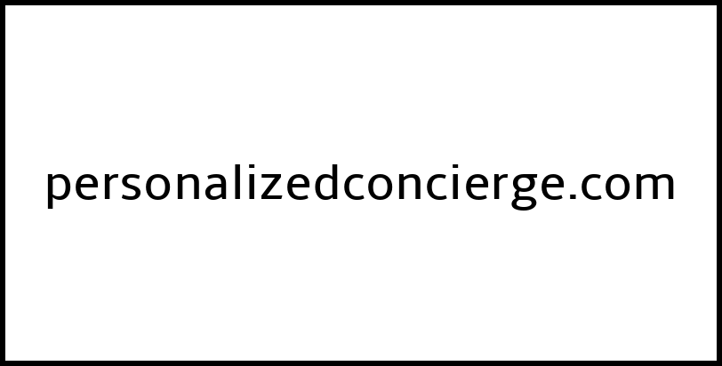 personalizedconcierge.com