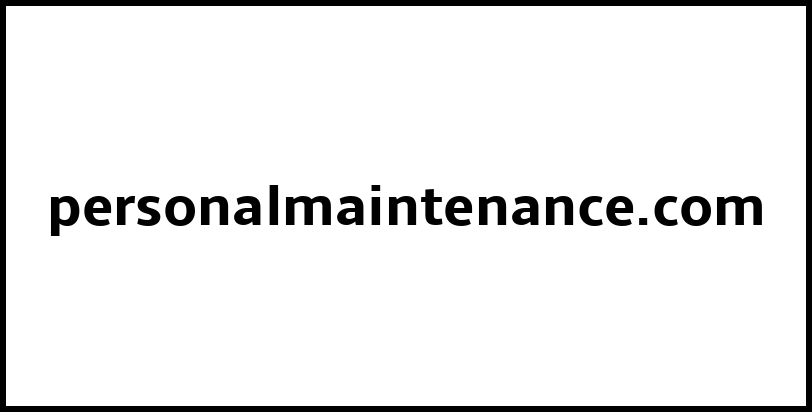 personalmaintenance.com