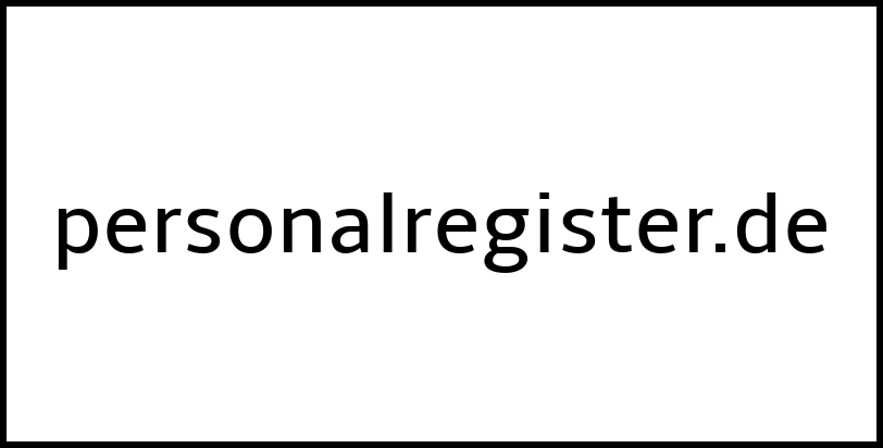 personalregister.de