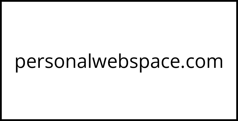 personalwebspace.com