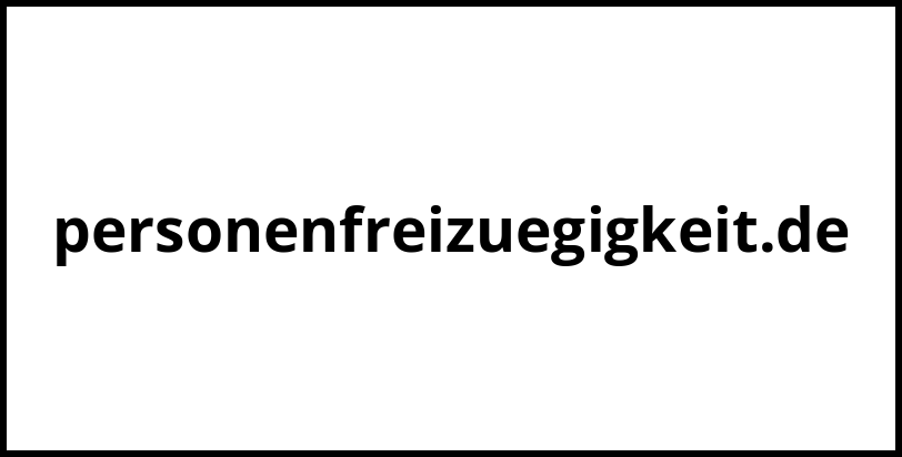 personenfreizuegigkeit.de