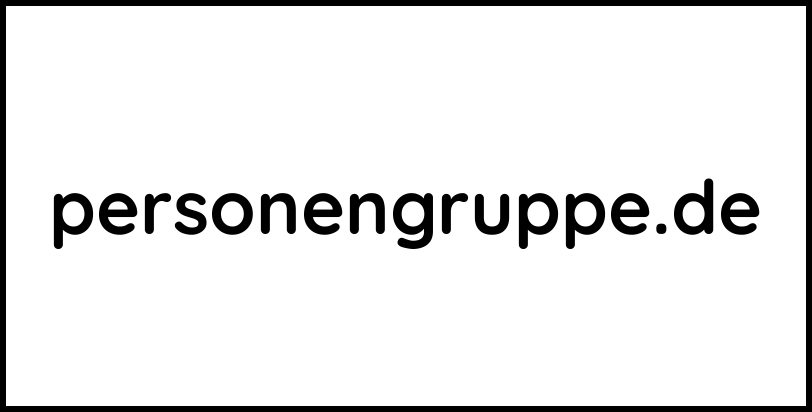 personengruppe.de