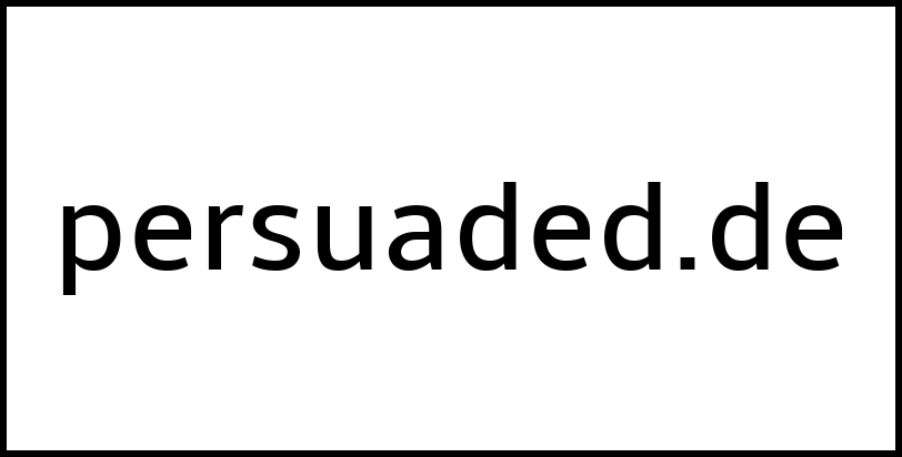 persuaded.de