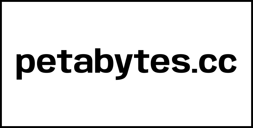 petabytes.cc